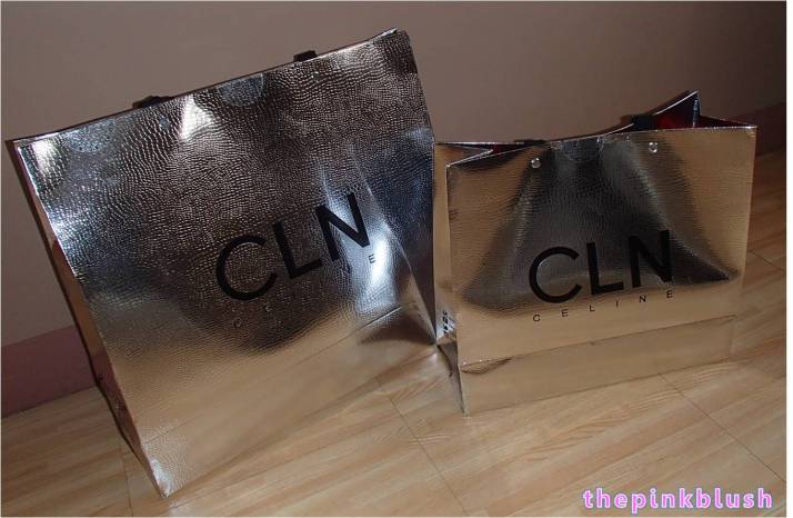 cln bag and sandals