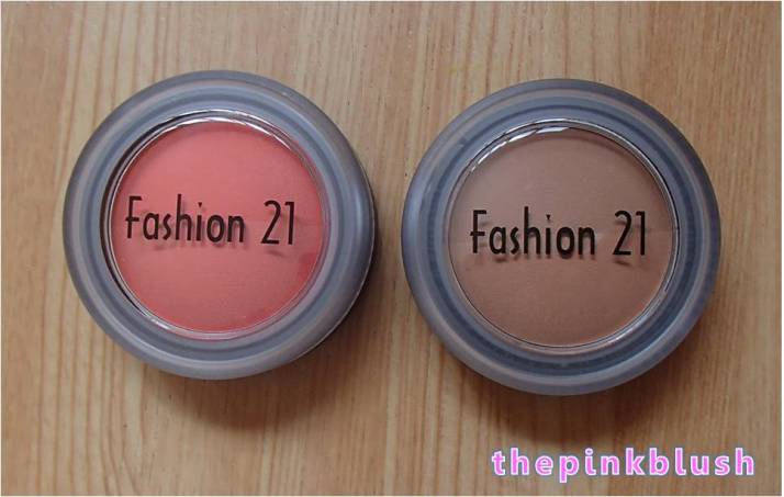 fashion 21 cosmetics single blush-on